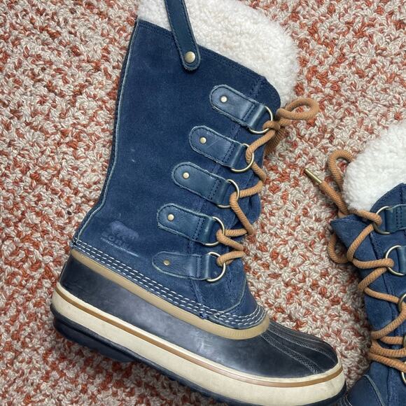 SOREL Joan Of Arctic NL2393-464 Snow Winter Boots Size 7 - Picture 3 of 11